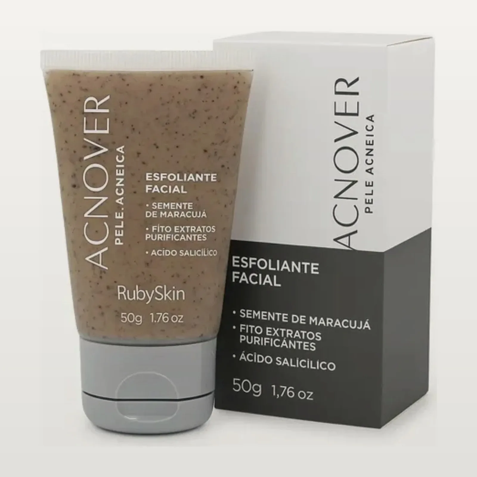Esfoliante Facial Acnover Ruby Skin 50g